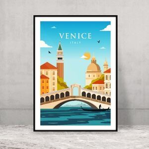 Venice Italy Travel Art Print